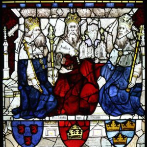 King Lucius and two other Kings East Window York Minster