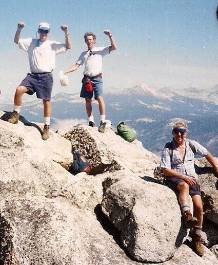 Dan Dean and Howard Nelson on Half Dome