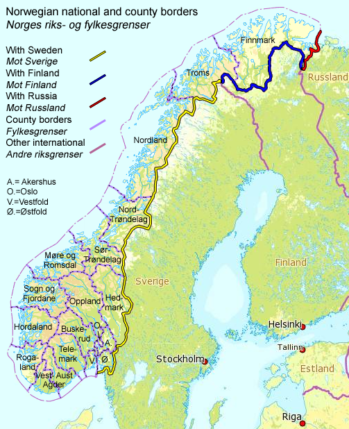 Norway Borders