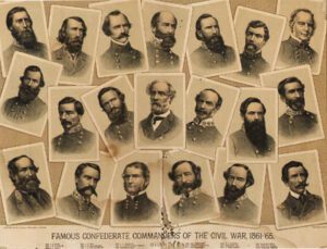 Collage of Confederate Generals