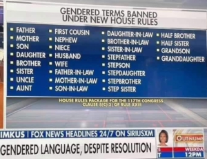 Gendered language
