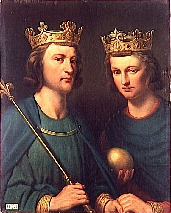 Charles Auguste Guillaume Henri Francois Louis de Steuben - Louis III vers 863-882 et Carloman vers 866-884