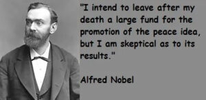 Alfred Noble quote