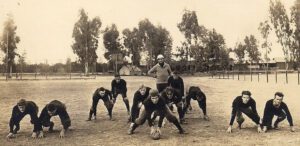 Needham Otto Needham left halfback Chaffey High School 1917