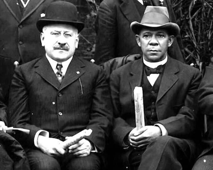 Julius Rosenwald and Booker T. Washington