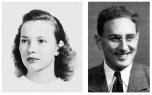 Photograph of Rosalynn Carter at about Age 17 Henry Kissinger 1950 Harvard yearbook