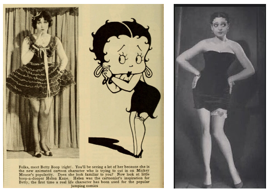 Helen Kane and Betty Boop - Photoplay April 1932 Baby Esther adult