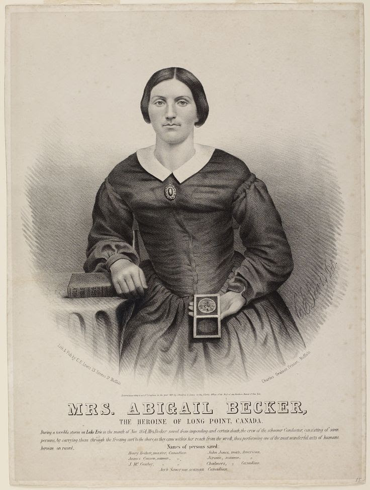 Abigail Becker circa 1856