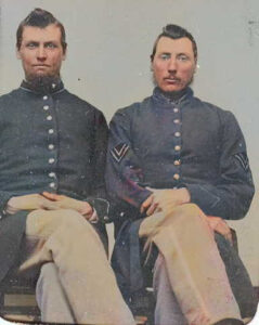 John Rowland and Henry Wilbur colorized