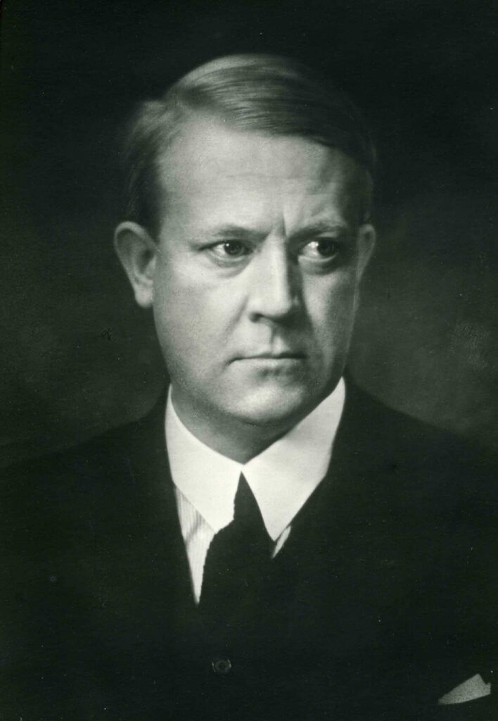 Portrett av Vidkun Quisling i sivile klr ukjent datering 1