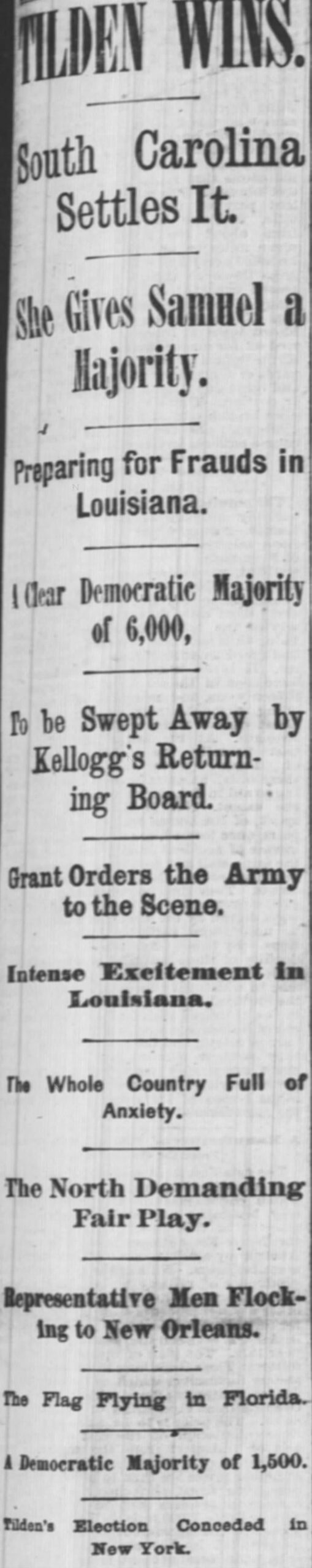 The Cincinnati Enquirer 1876 11 11 Page 1