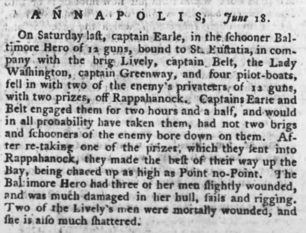 Maryland Gazette 1779 06 18 Page 2