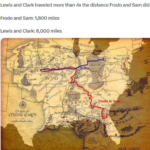 Lewis & Clark map