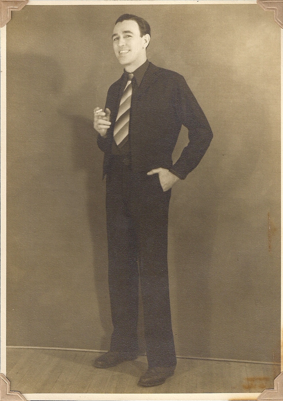 Virgil Adams classic pose