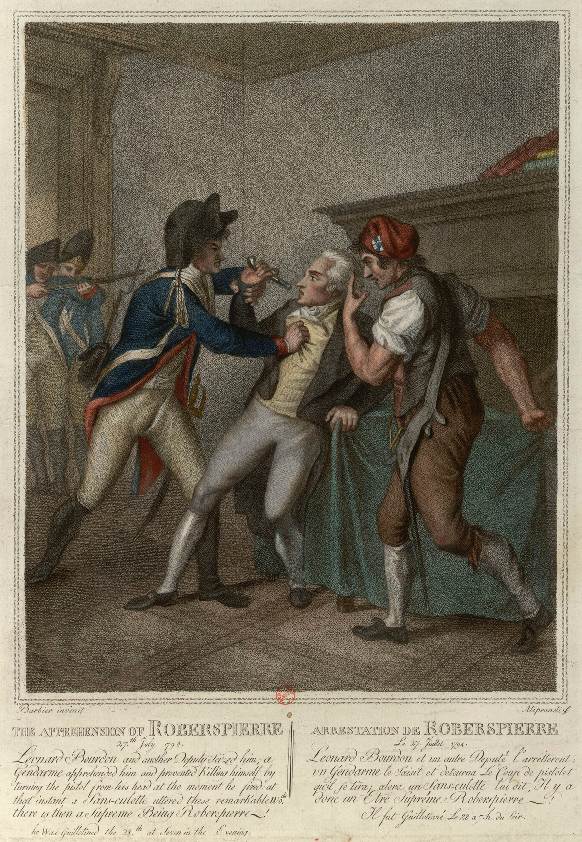 Arrestation de Robespierre