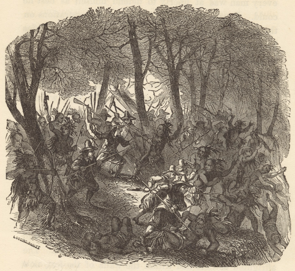 Massacre of Indians at Pavonia BJL