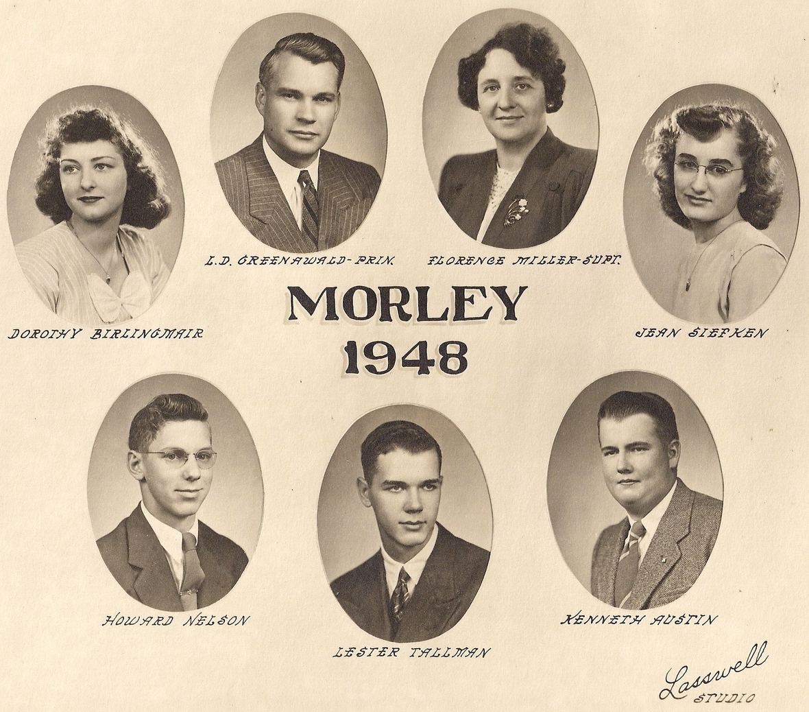 Howard Nelson HS graduation 1948