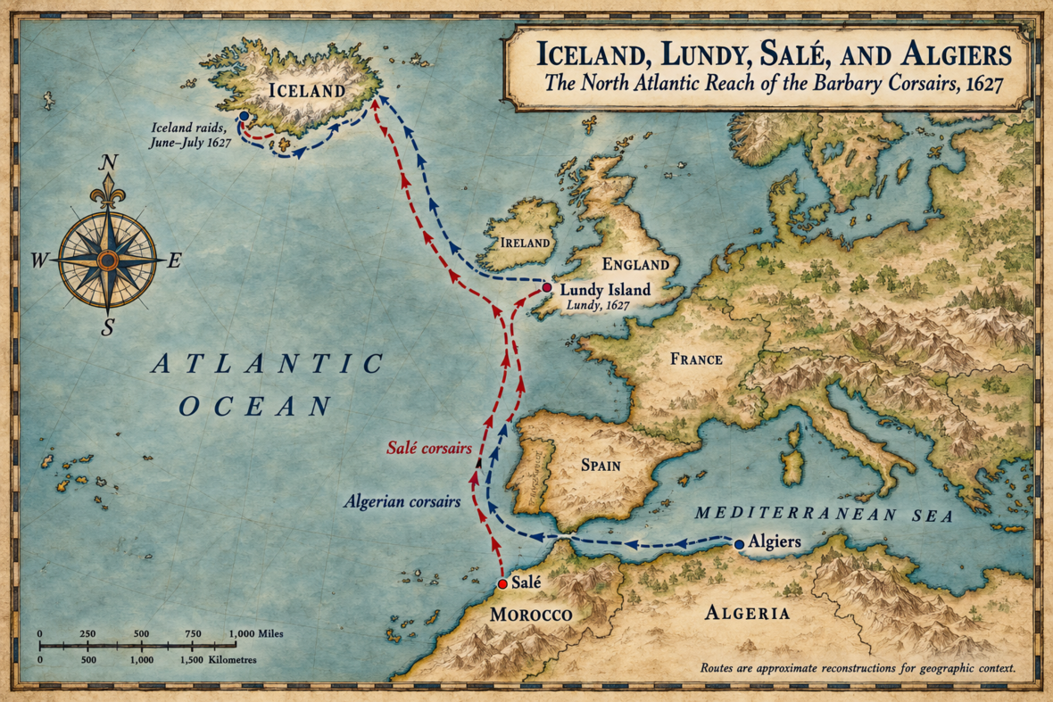 1627 Voyages to Iceland