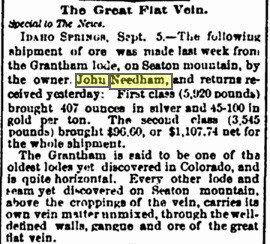 John Needham mine